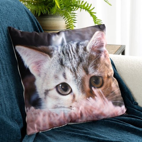 POSZEWKA ANIMAL 75 45 X 45 CM SZARY POSZEWKA ANIMAL 75 45 X 45 CM SZARY