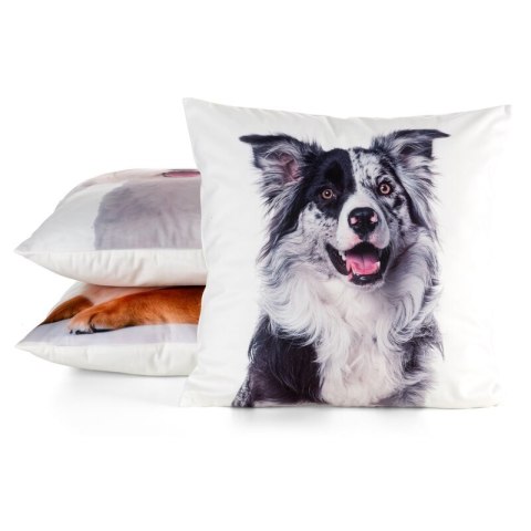 POSZEWKA ANIMAL 77 45 X 45 CM BIAŁY POSZEWKA ANIMAL 77 45 X 45 CM BIAŁY