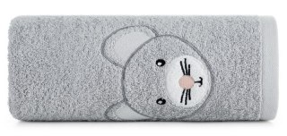 RĘCZNIK DZIECIĘCY BABY71 15 X 21 CM SREBRNY