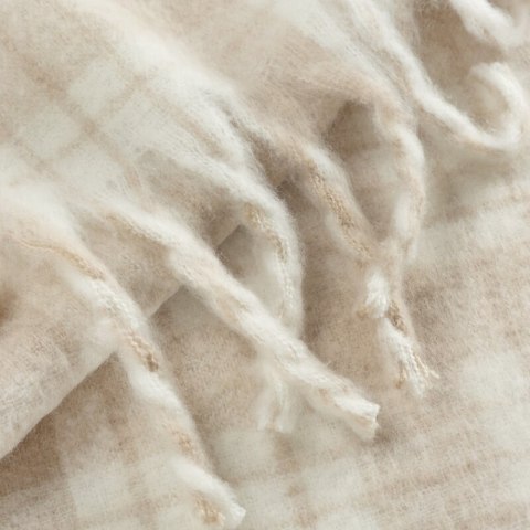 KOC MOHER 8 130 X 170 CM BEŻOWY KOC MOHER 8 130 X 170 CM BEŻOWY