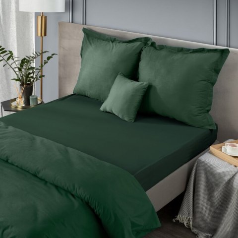 PRZEŚCIERADŁO Z GUMKĄ NOVA3 160 X 200 X 30 CM CIEMNOZIELONY PRZEŚCIERADŁO Z GUMKĄ NOVA3 160 X 200 X 30 CM CIEMNOZIELONY