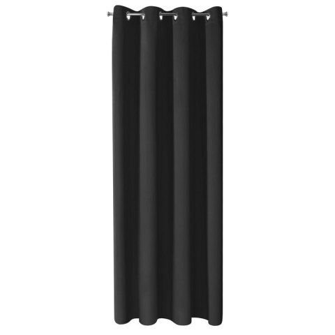 ZASŁONA GOTOWA LOGAN 140 X 270 CM CZARNY ZASŁONA GOTOWA LOGAN 140 X 270 CM CZARNY