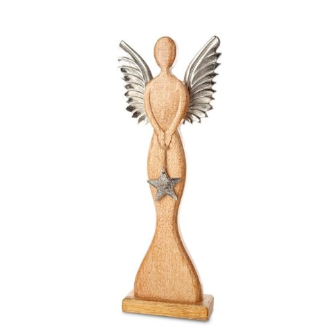 FIGURKA ŚWIATECZNA D134B 19 X 7 X 47 CM BRĄZOWY FIGURKA ŚWIATECZNA D134B 19 X 7 X 47 CM BRĄZOWY