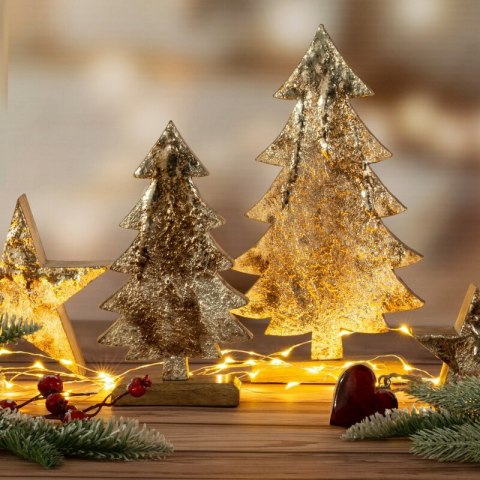 FIGURKA ŚWIATECZNA D22 12 X 5 X 21 CM BRĄZOWY FIGURKA ŚWIATECZNA D22 12 X 5 X 21 CM BRĄZOWY