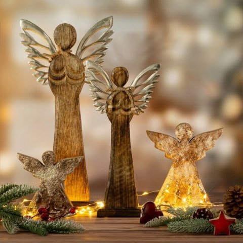 FIGURKA ŚWIATECZNA D9 27 X 5 X 55 CM BRĄZOWY FIGURKA ŚWIATECZNA D9 27 X 5 X 55 CM BRĄZOWY