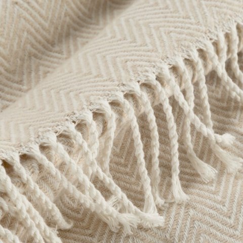 KOC PLED 7 180 X 220 CM BEŻOWY KOC PLED 7 180 X 220 CM BEŻOWY