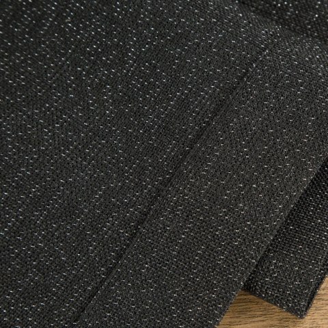 OBRUS STELLA 1 40 X 180 CM CZARNY