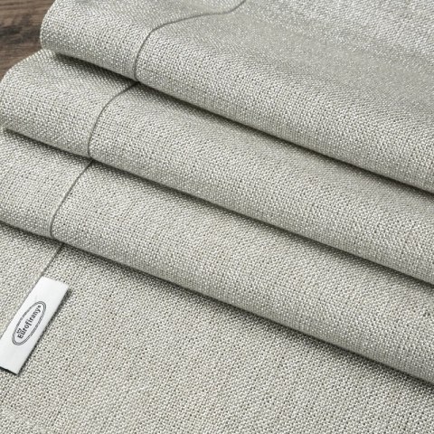 OBRUS STELLA 2 140 X 220 CM SREBRNY OBRUS STELLA 2 140 X 220 CM SREBRNY