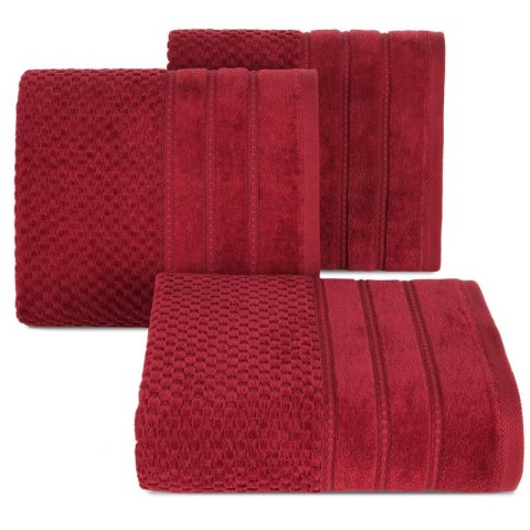 RĘCZNIK ADORE (10) 30 X 50 CM CZERWONY