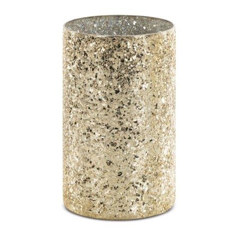 SZKLANY WAZON DEKORACYJNY MELIA (01) O 12 X 21 CM ZŁOTY SZKLANY WAZON DEKORACYJNY MELIA (01) O 12 X 21 CM ZŁOTY