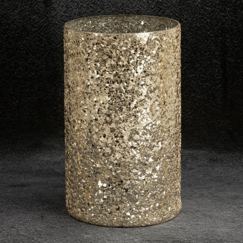 SZKLANY WAZON DEKORACYJNY MELIA (01) O 12 X 21 CM ZŁOTY SZKLANY WAZON DEKORACYJNY MELIA (01) O 12 X 21 CM ZŁOTY