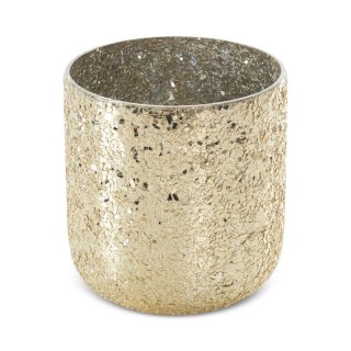 SZKŁO DEKORACYJNE MELIA (01) FI 14 X 15 CM ZŁOTY