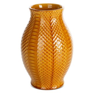 WAZON DEKORACYJNY BARI (01) O 16 X 25 CM MIODOWY