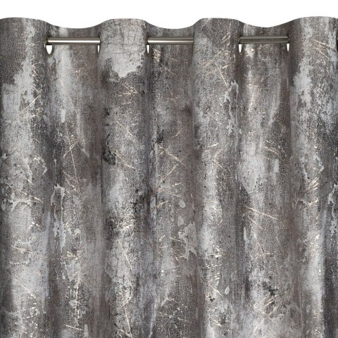 ZASŁONA GOTOWA ESTER 140 X 250 CM STALOWY
