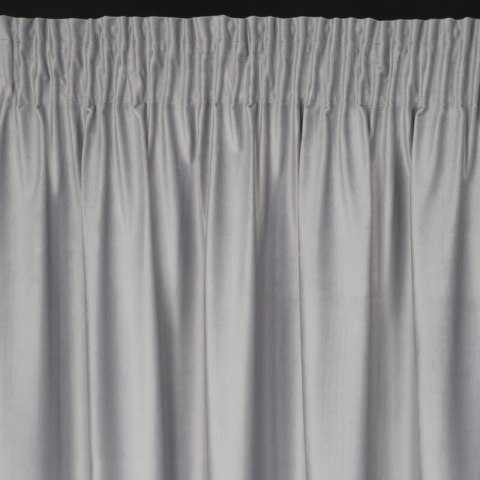 ZASŁONA GOTOWA MARIELA NA TAŚMIE 140 X 270 CM SREBRNY ZASŁONA GOTOWA MARIELA NA TAŚMIE 140 X 270 CM SREBRNY