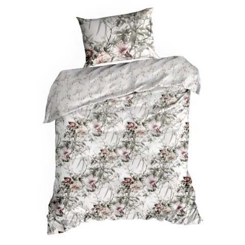 KOMPLET POŚCIELI SATYNOWEJ NIKA 53 220 X 200 CM BIAŁY KOMPLET POŚCIELI SATYNOWEJ NIKA 53 220 X 200 CM BIAŁY