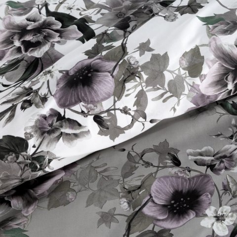 KOMPLET POŚCIELI SATYNOWEJ NIKA 54 220 X 200 CM POPIELATY KOMPLET POŚCIELI SATYNOWEJ NIKA 54 220 X 200 CM POPIELATY