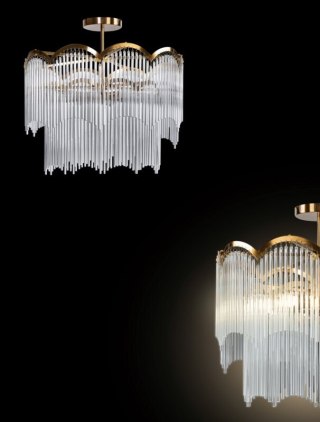 LAMPA SALMA (01) O 60 X 55 CM BIAŁY