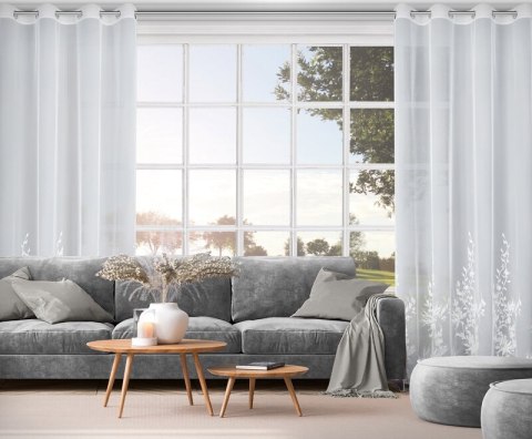 ZASŁONA GOTOWA JULIA 140 X 250 CM BIAŁY ZASŁONA GOTOWA JULIA 140 X 250 CM BIAŁY