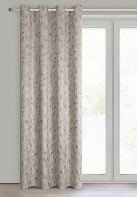 ZASŁONA GOTOWA KORNELIA 140 X 250 CM JASNOBEŻOWY ZASŁONA GOTOWA KORNELIA 140 X 250 CM JASNOBEŻOWY