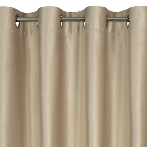 ZASŁONA GOTOWA TORI 140 X 250 CM BEŻOWY ZASŁONA GOTOWA TORI 140 X 250 CM BEŻOWY