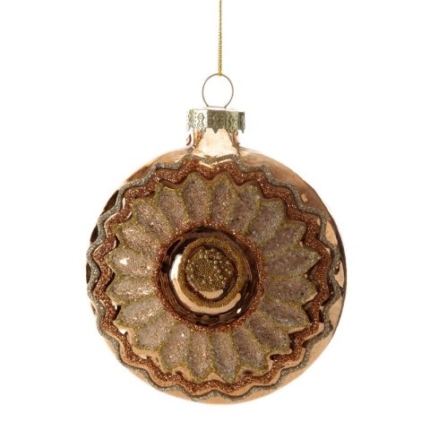BOMBKA CHOINKOWA SZKLANA 8 X 4 CM ZŁOTY BOMBKA CHOINKOWA SZKLANA 8 X 4 CM ZŁOTY