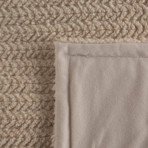 KOC LARIS 130 X 170 CM BEŻOWY KOC LARIS 130 X 170 CM BEŻOWY