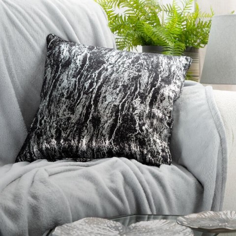 POSZEWKA ELISE 45 X 45 CM CZARNY POSZEWKA ELISE 45 X 45 CM CZARNY