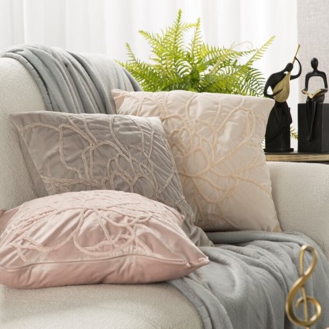 POSZEWKA SANDI 04 45 X 45 CM SREBRNY POSZEWKA SANDI 04 45 X 45 CM SREBRNY