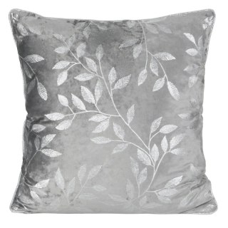 POSZEWKA VELVET 45 X 45 CM STALOWY