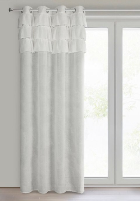 ZASŁONA GOTOWA AGIS 2 140 X 250 CM BIAŁY ZASŁONA GOTOWA AGIS 2 140 X 250 CM BIAŁY