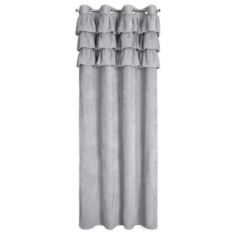 ZASŁONA GOTOWA AGIS 2 140 X 250 CM SREBRNY ZASŁONA GOTOWA AGIS 2 140 X 250 CM SREBRNY