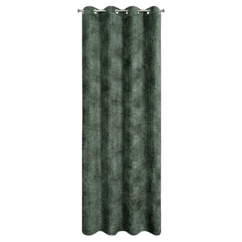 ZASŁONA GOTOWA ALETA 135 X 250 CM CIEMNOZIELONY