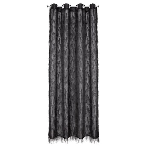 ZASŁONA GOTOWA AURORA 140 X 250 CM CZARNY ZASŁONA GOTOWA AURORA 140 X 250 CM CZARNY