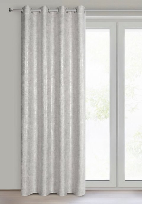 ZASŁONA GOTOWA BLANKA 140 X 250 CM SREBRNY ZASŁONA GOTOWA BLANKA 140 X 250 CM SREBRNY