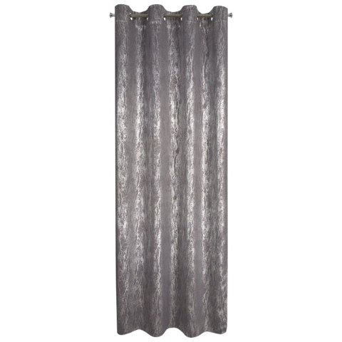 ZASŁONA GOTOWA ELISE 140 X 250 CM STALOWY ZASŁONA GOTOWA ELISE 140 X 250 CM STALOWY