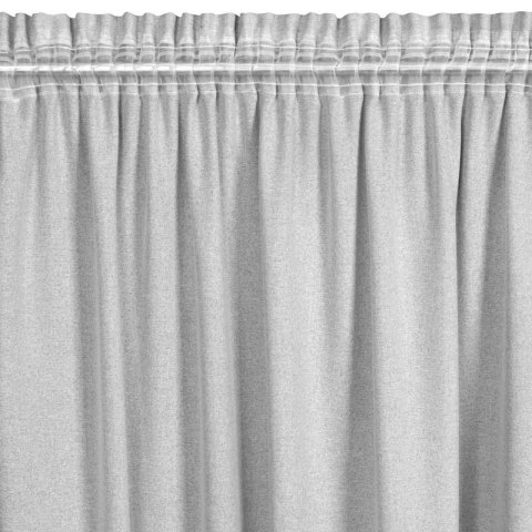 ZASŁONA GOTOWA ERIS NA TAŚMIE 140 X 270 CM SREBRNY ZASŁONA GOTOWA ERIS NA TAŚMIE 140 X 270 CM SREBRNY