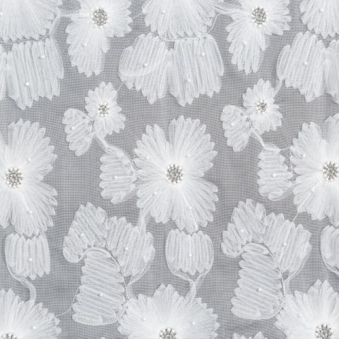 ZASŁONA GOTOWA JASMIN 140 X 250 CM BIAŁY ZASŁONA GOTOWA JASMIN 140 X 250 CM BIAŁY