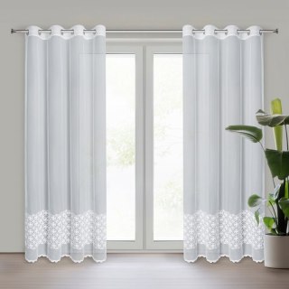 ZASŁONA GOTOWA LIWIA 140 X 250 CM BIAŁY