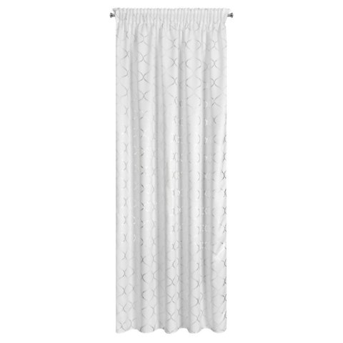 ZASŁONA GOTOWA MILI NA TAŚMIE 140 X 270 CM BIAŁY ZASŁONA GOTOWA MILI NA TAŚMIE 140 X 270 CM BIAŁY