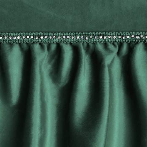 ZASŁONA GOTOWA SAMI 140 X 250 CM CIEMNOZIELONY ZASŁONA GOTOWA SAMI 140 X 250 CM CIEMNOZIELONY