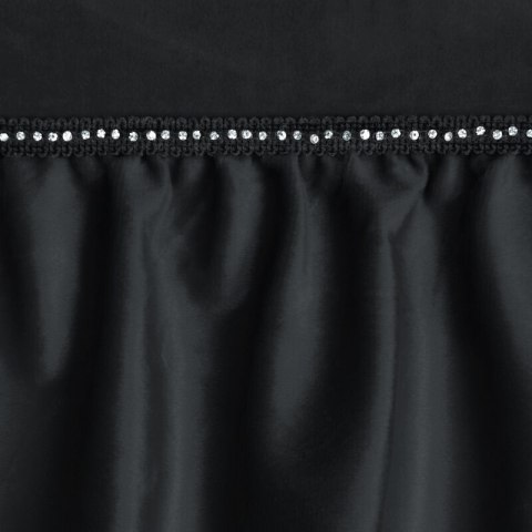 ZASŁONA GOTOWA SAMI 140 X 250 CM CZARNY ZASŁONA GOTOWA SAMI 140 X 250 CM CZARNY