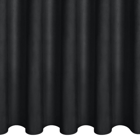 ZASŁONA GOTOWA SAMI 140 X 250 CM CZARNY ZASŁONA GOTOWA SAMI 140 X 250 CM CZARNY