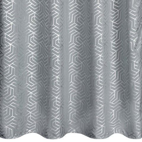 ZASŁONA GOTOWA SEMI 140 X 250 CM SREBRNY ZASŁONA GOTOWA SEMI 140 X 250 CM SREBRNY
