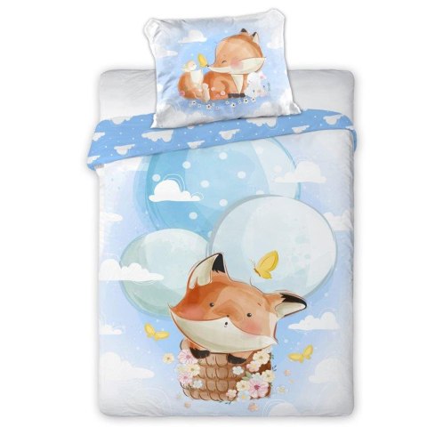 Pościel bawełna 100x135 + 40x60 Lisek Pościel bawełna 100x135 + 40x60 Lisek