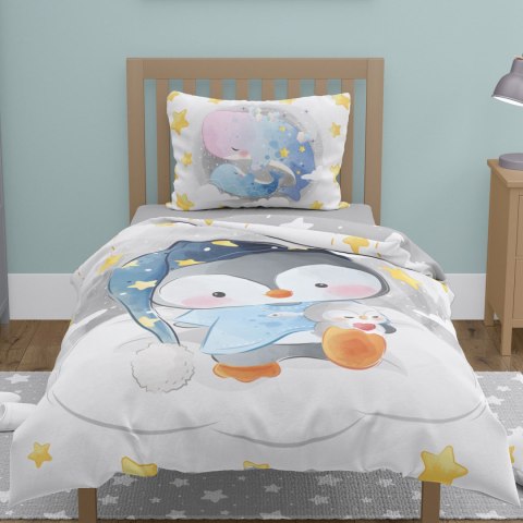 Pościel bawełna 100x135 + 40x60 Pingwinek Pościel bawełna 100x135 + 40x60 Pingwinek