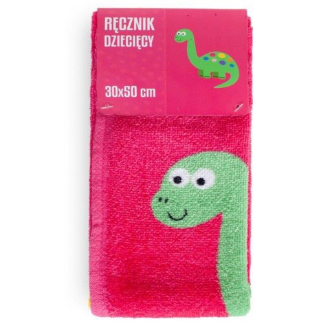 Ręcznik przedszkolny dla dziecka 30x50 Dinozaur Ręcznik przedszkolny dla dziecka 30x50 Dinozaur