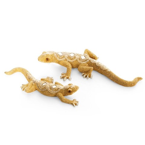 FIGURKA DEKORACYJNA GATOS 25 X 11 X 5 CM ZŁOTY FIGURKA DEKORACYJNA GATOS 25 X 11 X 5 CM ZŁOTY