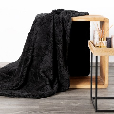 KOC D91 CARO 70 X 160 CM CZARNY KOC D91 CARO 70 X 160 CM CZARNY