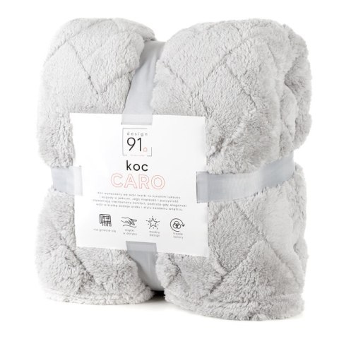 KOC D91 CARO 70 X 160 CM SREBRNY KOC D91 CARO 70 X 160 CM SREBRNY